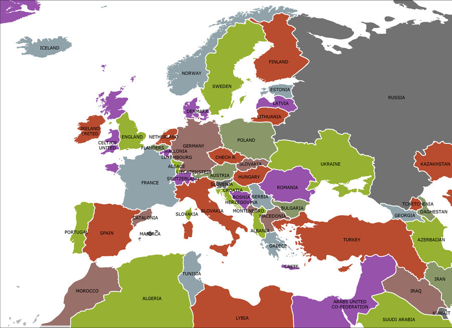 Alt. map of Europe by AY-Deezy on DeviantArt