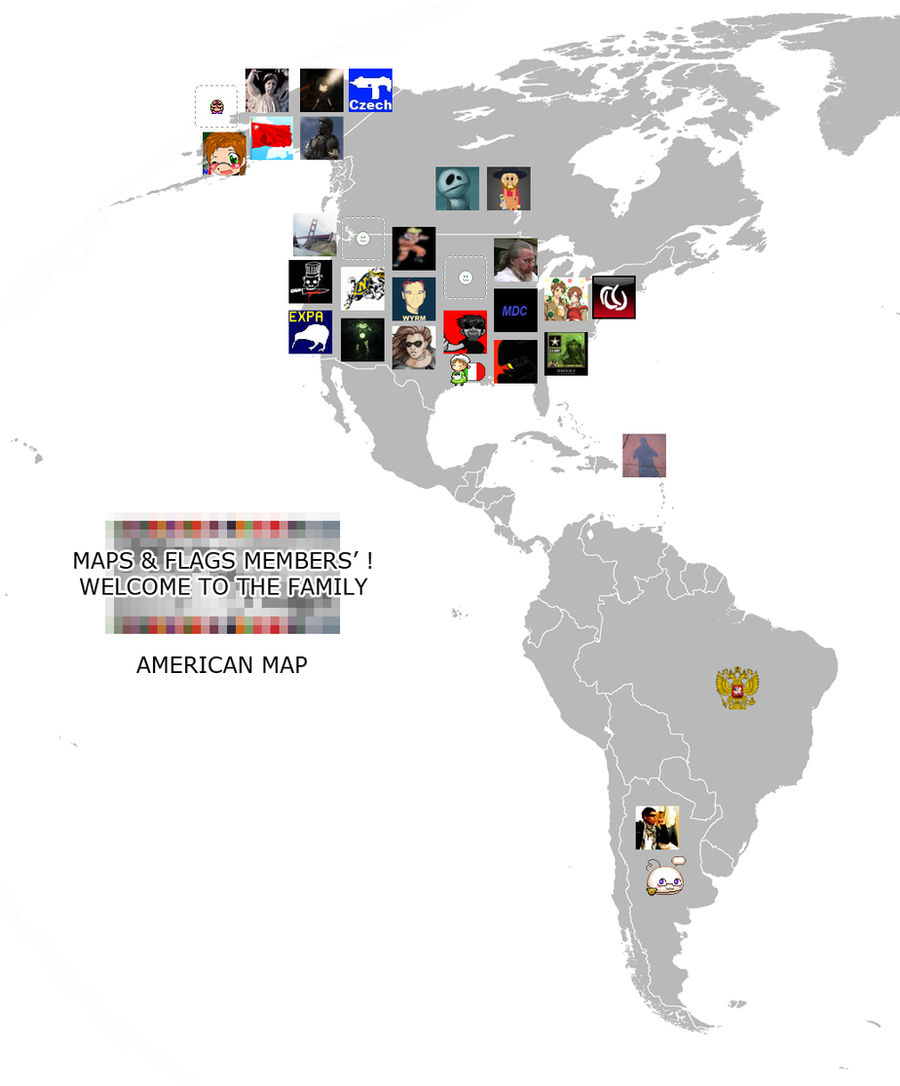 Maps n Flags Members AMERICA
