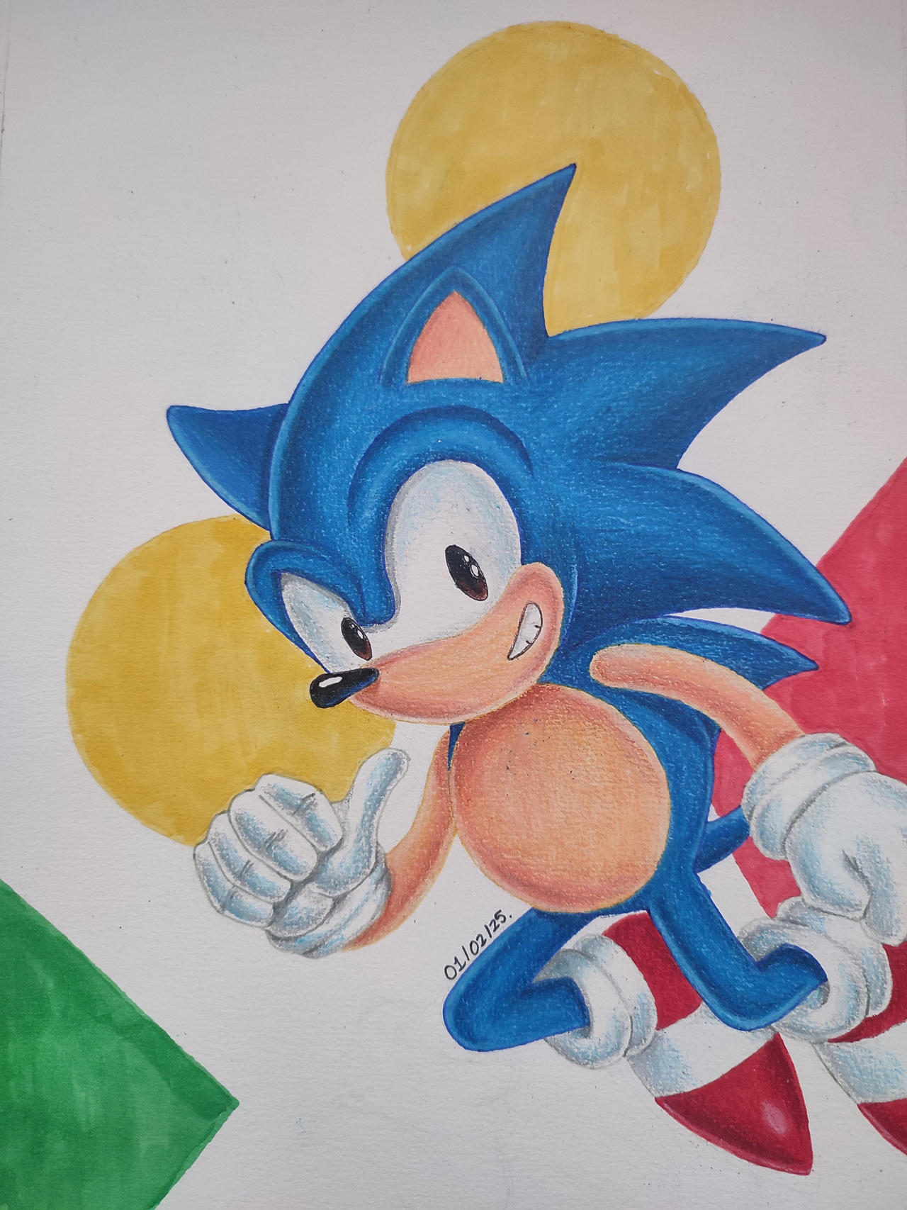 Classic Deviantart Classic Sonic by WichoArt on DeviantArt