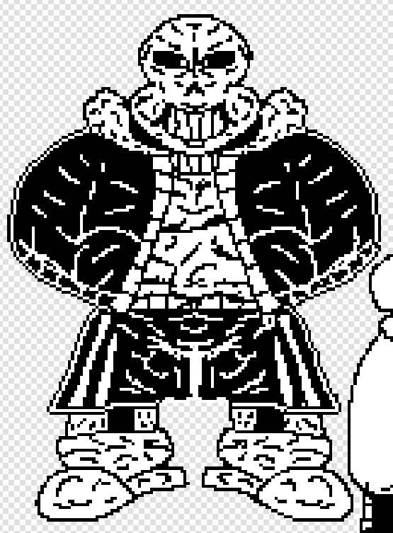 Pixilart - Grape Sans Battle Sprite by Undertale-Freak