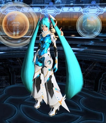 PSO2 Hatsune Miku 01(Royals Hunters by Regis-Dante by Regis-Dante on ...