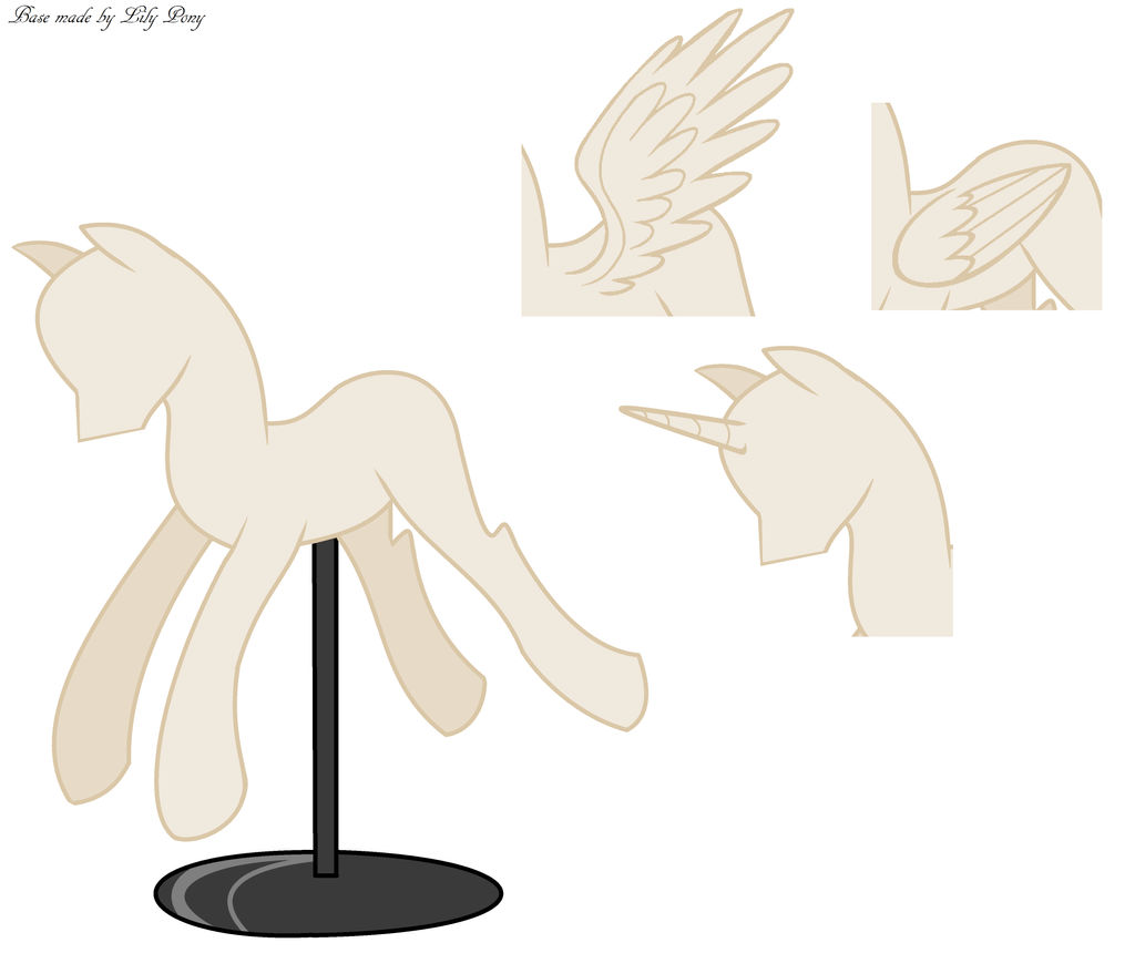 Mlp Mannequin-base by Lily Pony