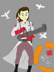 TF2 FemMedic Colored