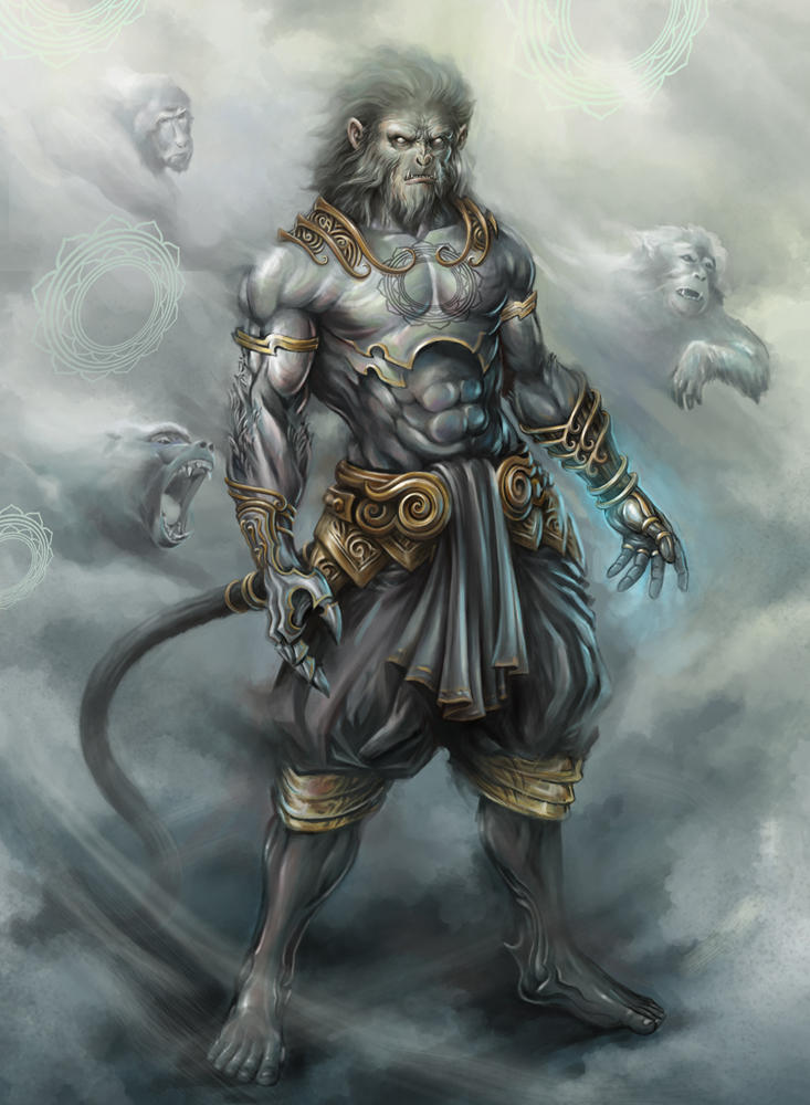 Hanuman by tigerboy by Tigerboy-group on DeviantArt