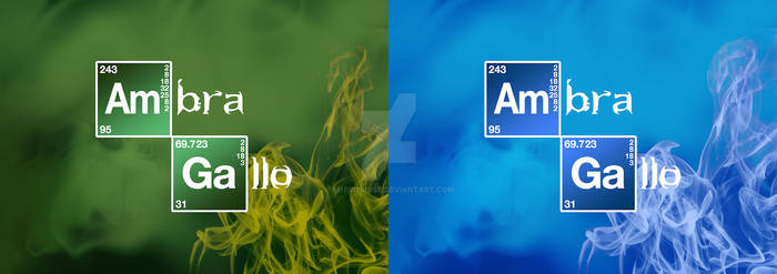 My Name in Breaking Bad Style