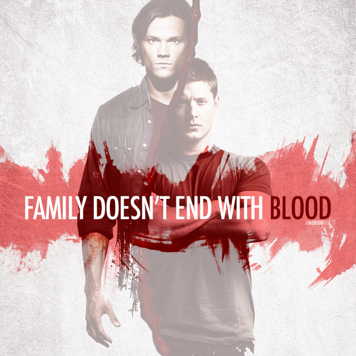 Family doesn't end with blood