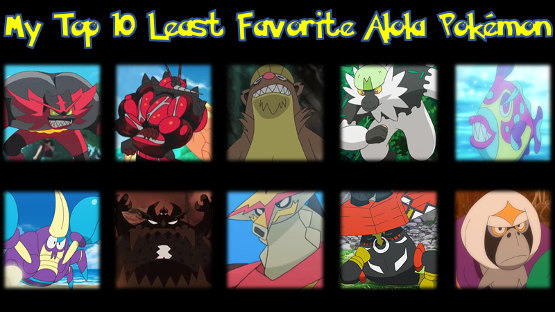 What's your favorite bug Pokémon from the Alola region and why
