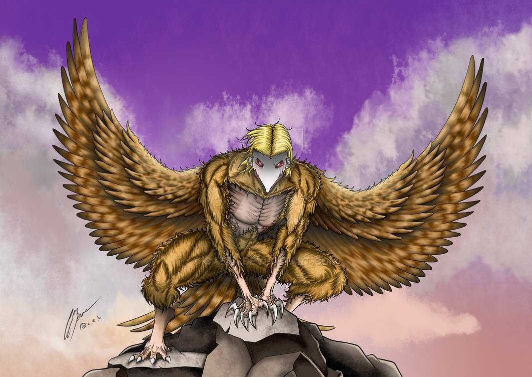 Falco Grice Jaw Titan Wings - Kisanak Png