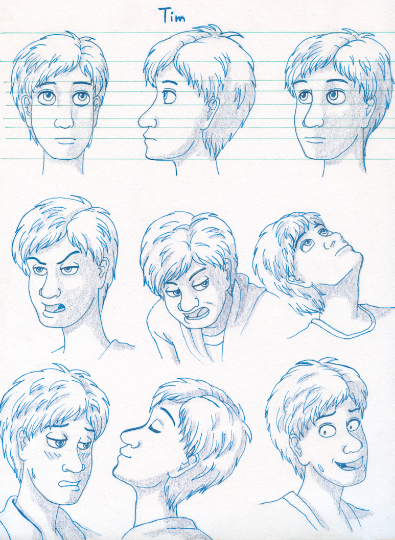 Tim Expressions by whisper-lily on DeviantArt