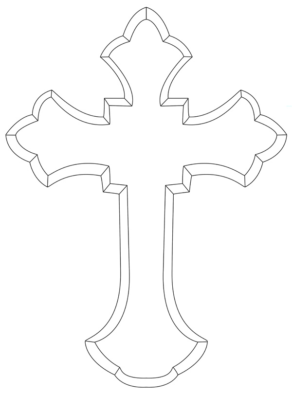 Gothic Christian Cross by PacAvelli