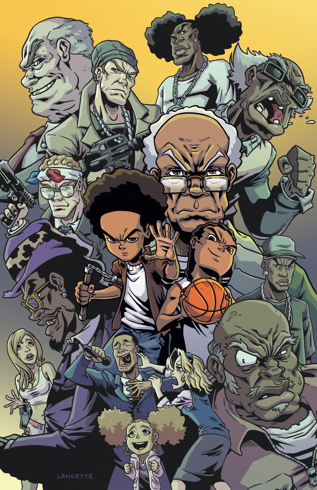 The Boondocks by MikeLancetteArt on DeviantArt