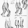 Digitigrade leg foaming study (in fursuits)