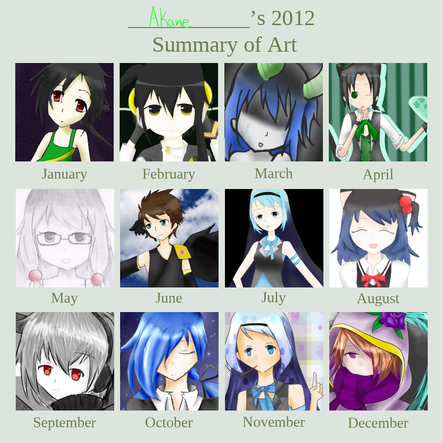 2012 Art Summary