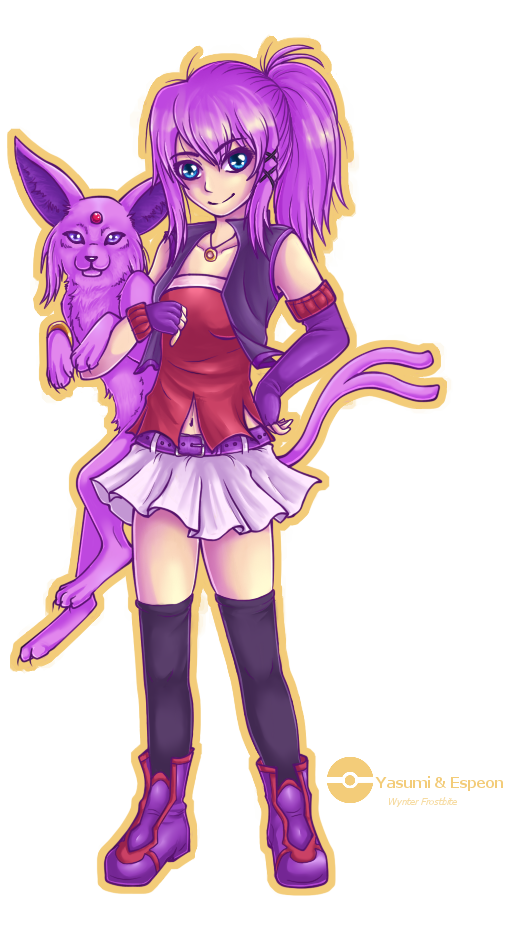 Yasumi and Espeon