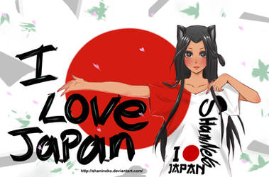 I Love Japan by ShaniNeko