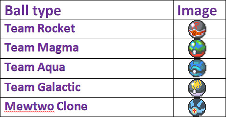 pokeball referance sheet