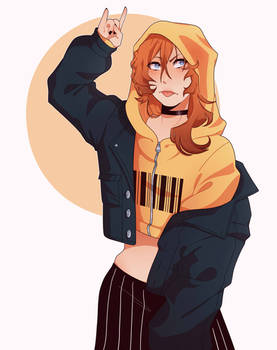 Angry boi on a crop top