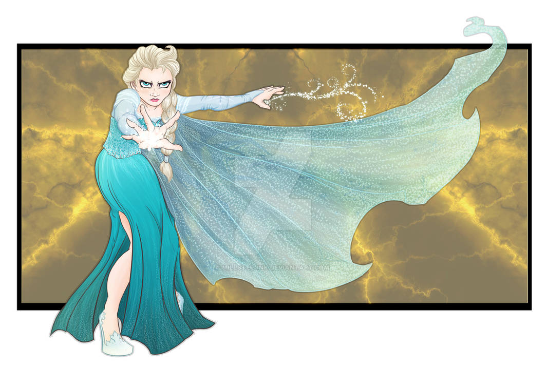 Elsa - Under Attack by Millster-Ink on DeviantArt