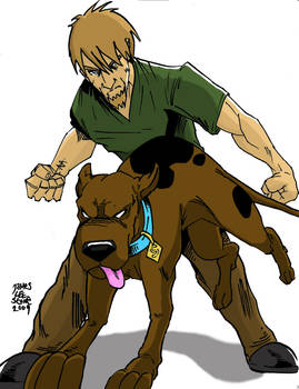 Shaggy and Scooby by James