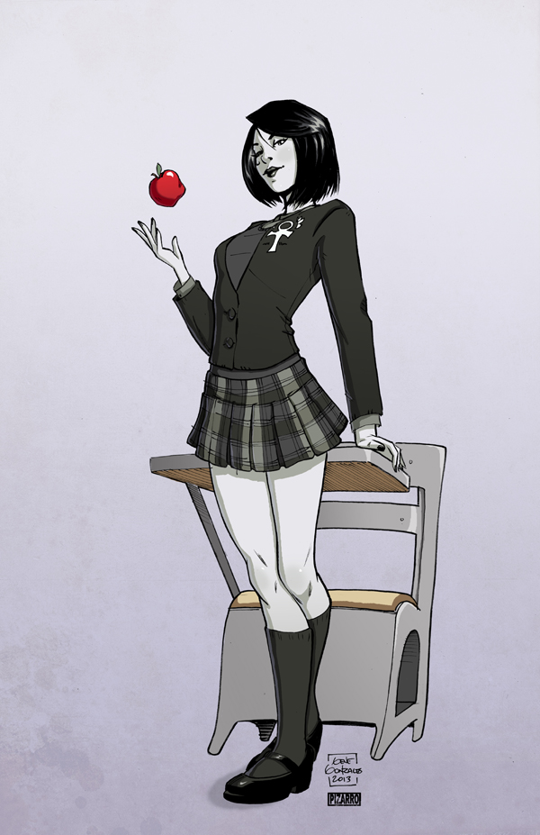 Death Schoolgirl by Gene Gonzalez