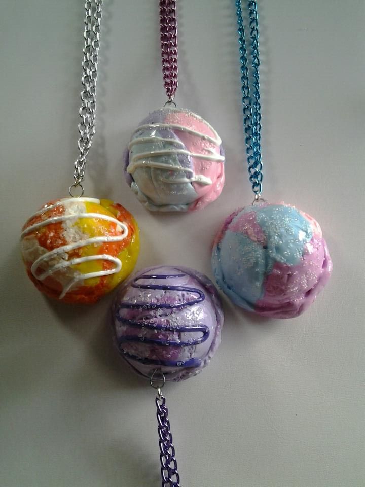 Icecream Scoop Necklaces