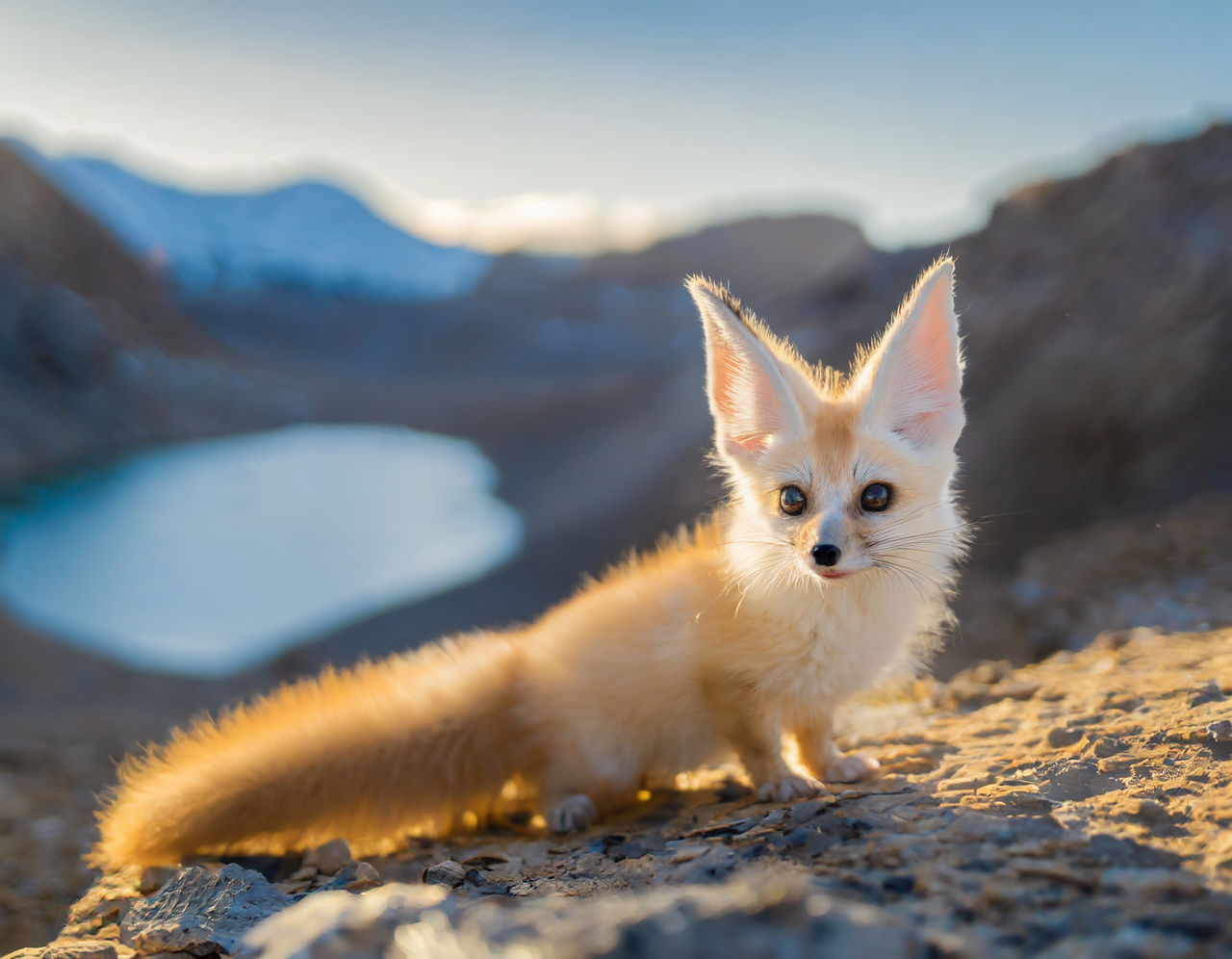 Foxie Rare endemic foxie in desert mountains by GiuseppeZee on DeviantArt