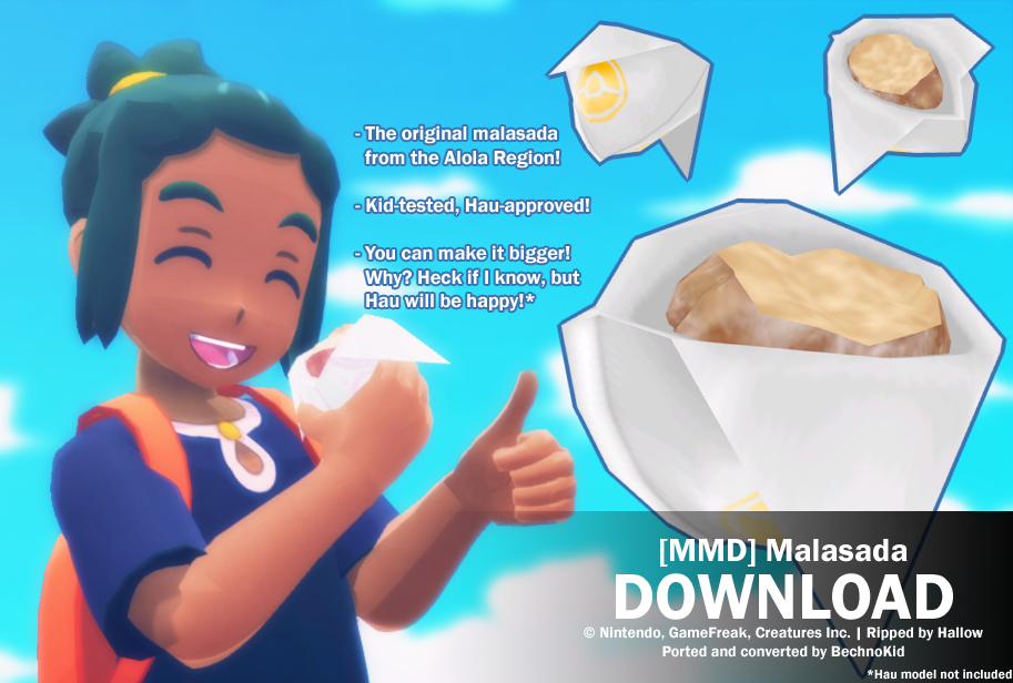 [MMD] Malasada - DL