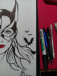 Bat woman