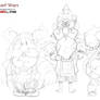 Dwarf Wars - Early Concept Sketch