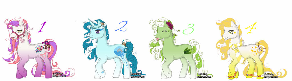 DollDivine Pony Adoptables [CLOSED]