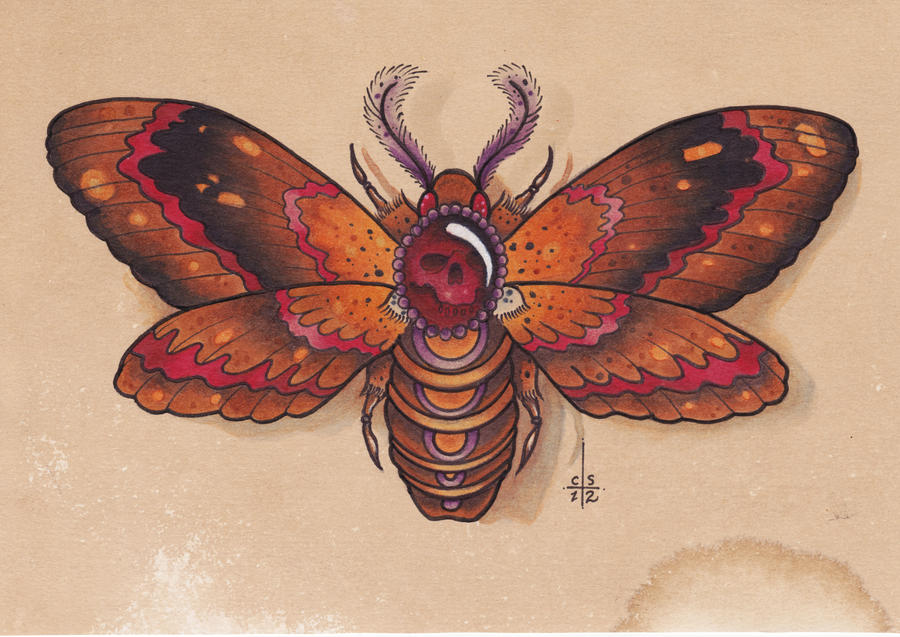 Death Moth by InkSlave84 on DeviantArt
