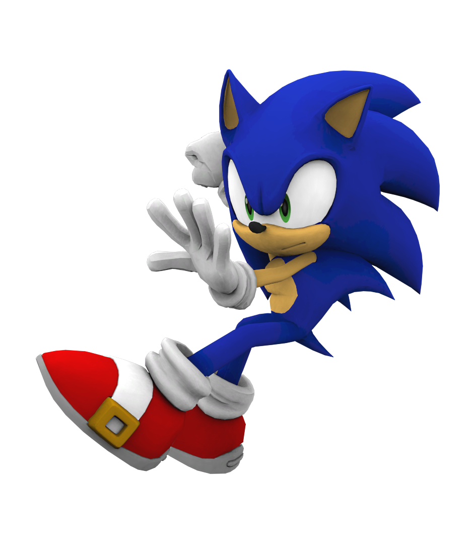 3DS Max 2018] Sonic The Hedgehog Render Test by