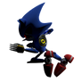 [Blender] Dark Metal Sonic (Forces)