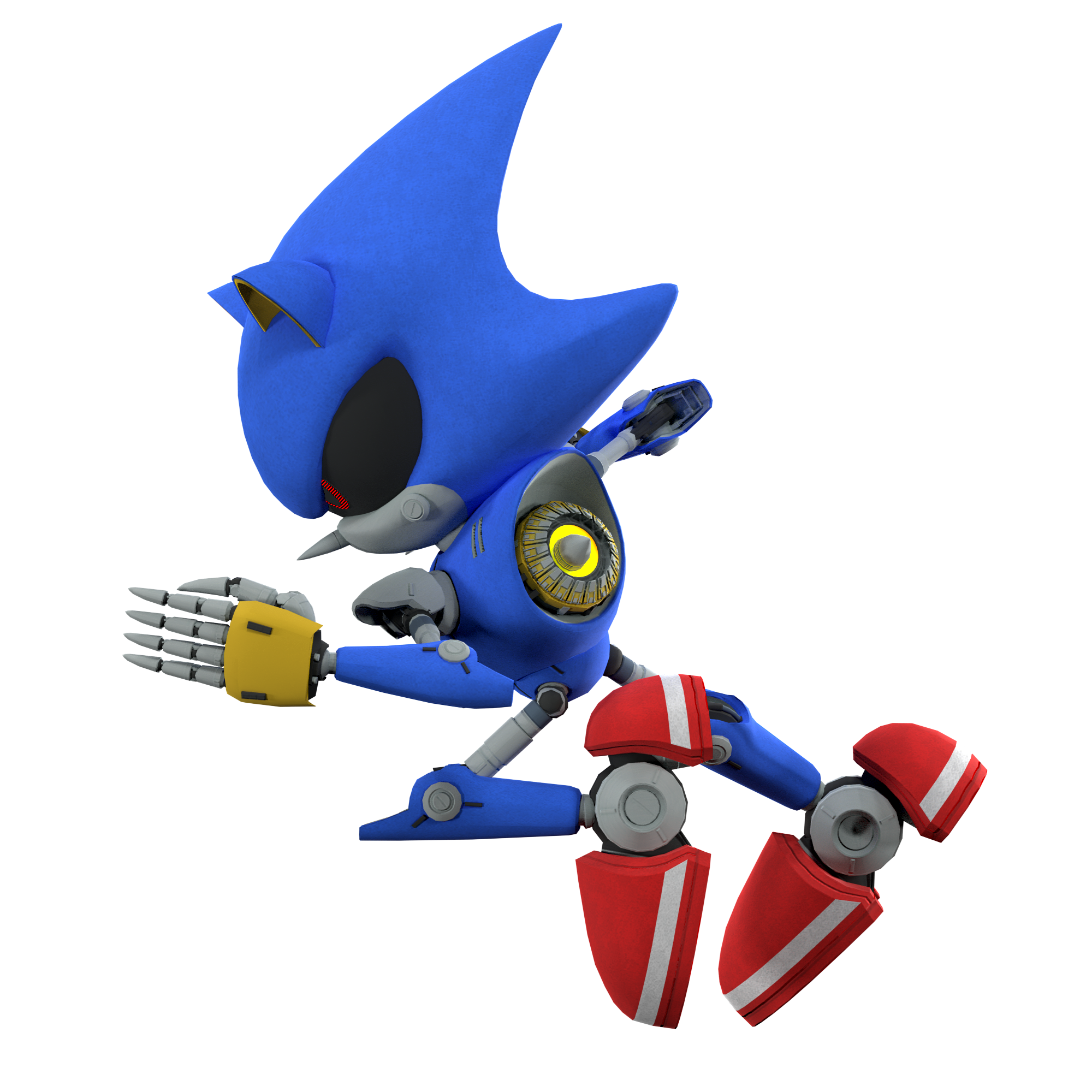 Neo Metal Sonic V2 For MMD by TastySpazcakes on DeviantArt