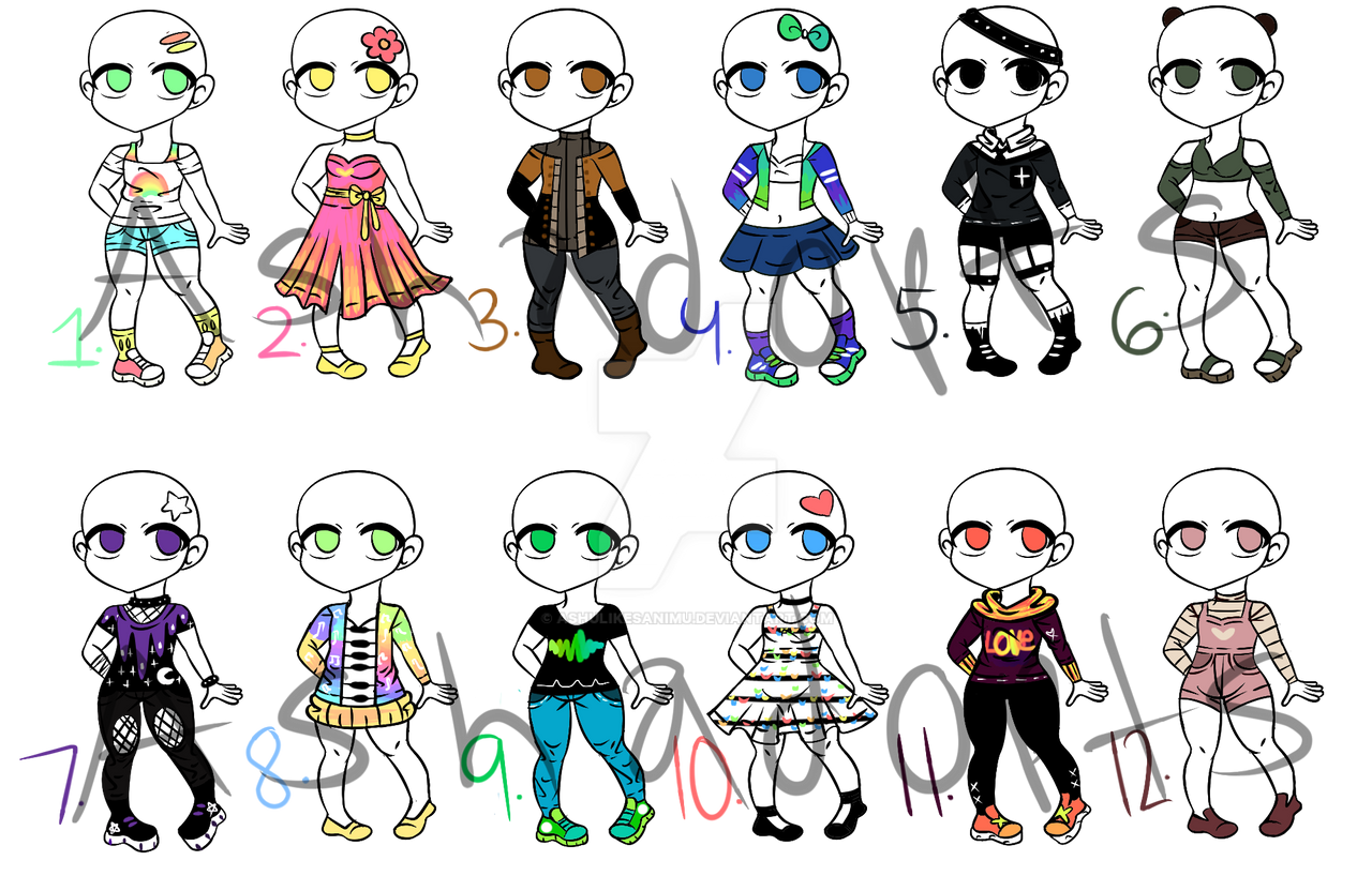 Open Hit Or Miss Outfit Adopts By Ashulikesanimu On Deviantart Open Hit Or Miss Outfit Adopts By Ashulikesanimu On Deviantart