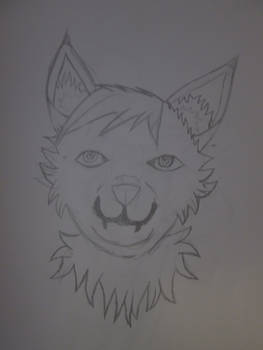 Sketch headshot Cat