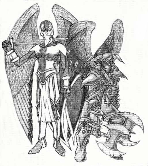 Angel and Devil