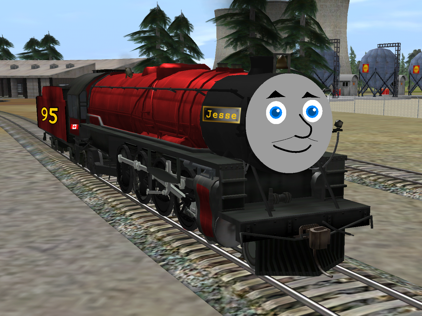 Deviantart Train Engine Locomotive Jesse Redesign by JesseTheLionGuard95 on DeviantArt