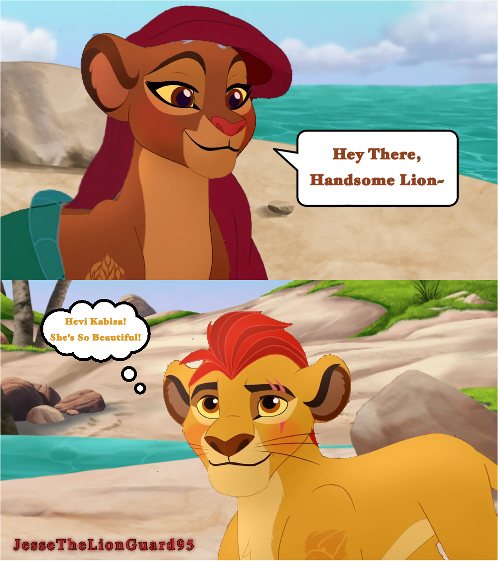 Kion Rani Kion Meets Rani The Mer-lioness (Repost) by JesseTheLionGuard95 on ...
