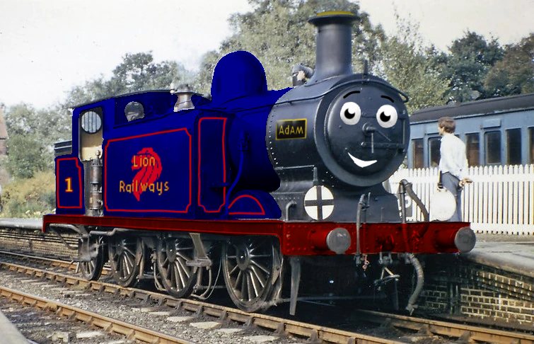 E4 Tank Engine Rear Adam the Dark Blue LBSCR E4 Tank Engine by JesseTheLionGuard95 on ...