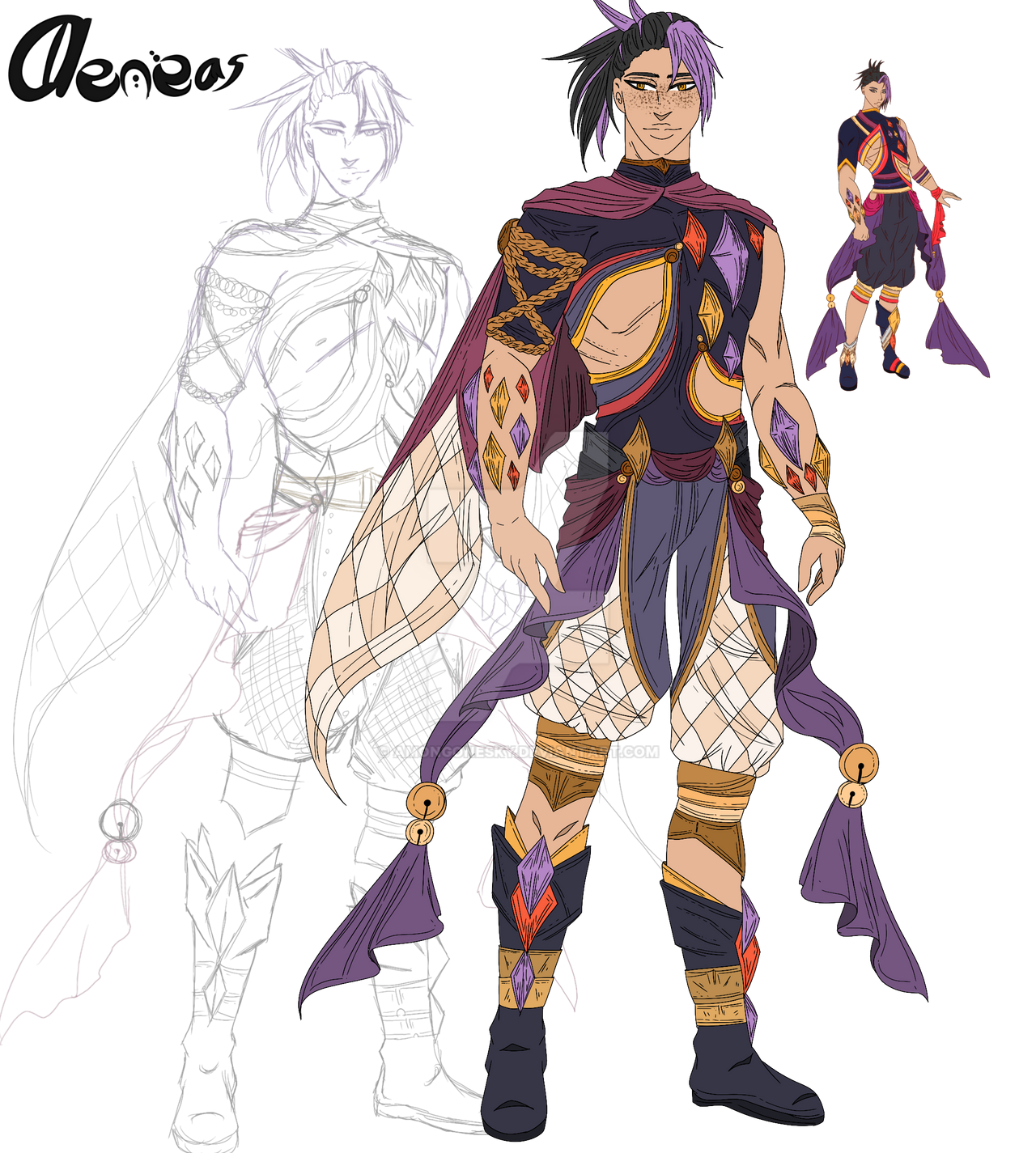 Aeneus ONE- Aeneas of The Seekers by AmongOneSky on DeviantArt