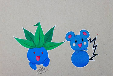 Oddish and Azurill