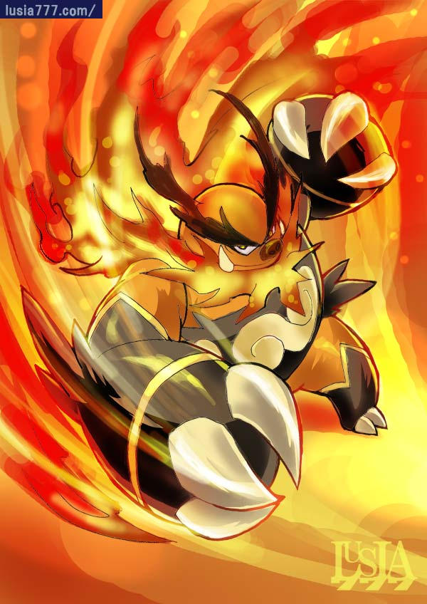 Emboar pokemon by LusiaNanami on DeviantArt