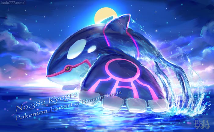 Kyogre Pokemon By Lusiananami On Deviantart Kyogre Pokemon By Lusiananami On Deviantart