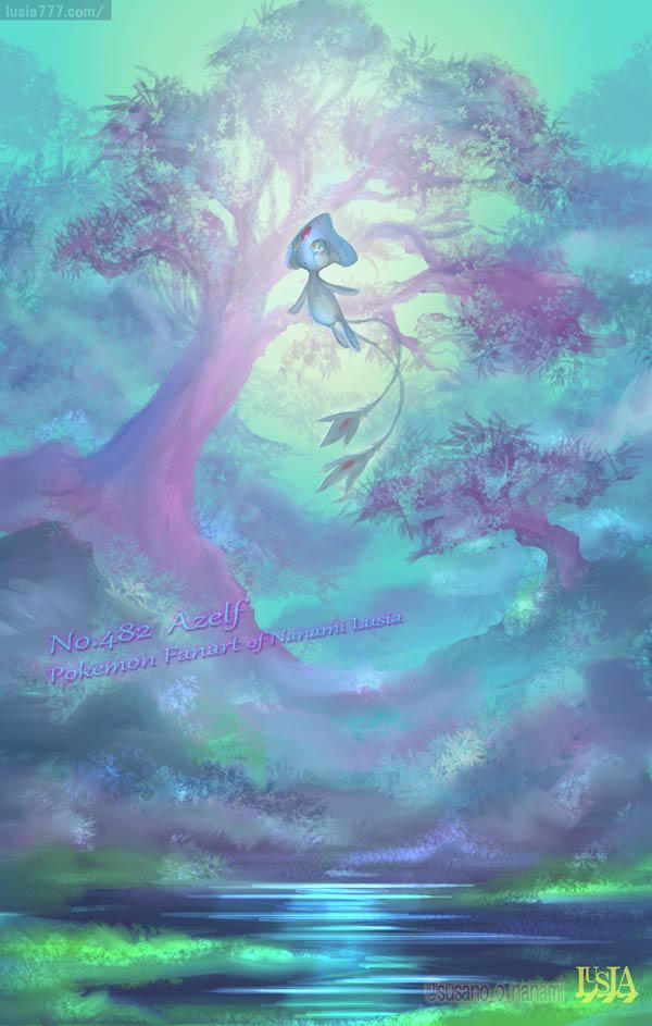 Azelf pokemon by LusiaNanami on DeviantArt