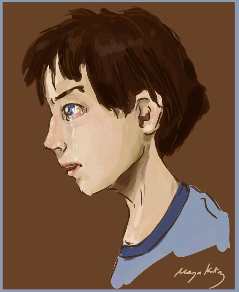 Videl Crying by Ziannna on DeviantArt