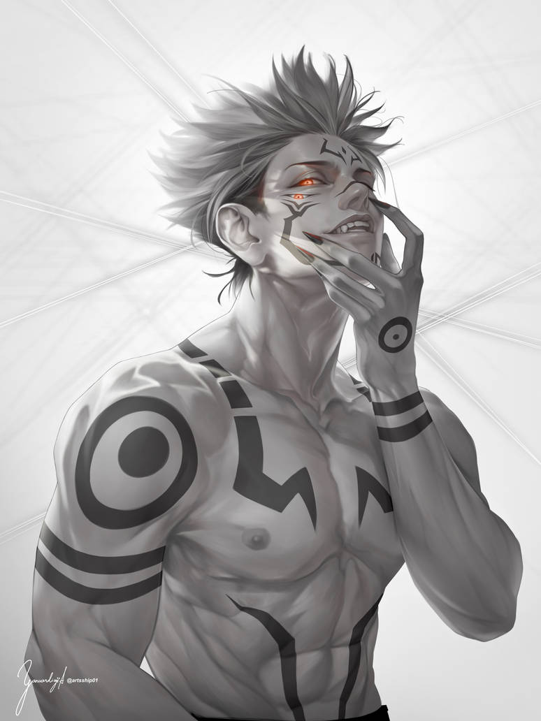 Sukuna by artsship on DeviantArt