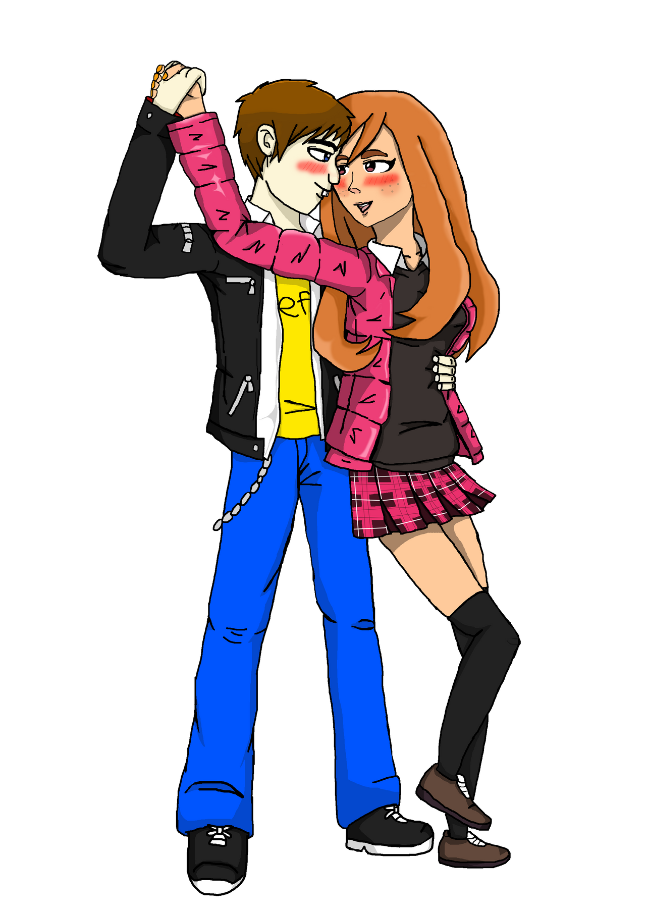 Sml Renders SML X SMG4 the OC's: Jeffy And Meggy Render by MasterAgito90 on DeviantArt