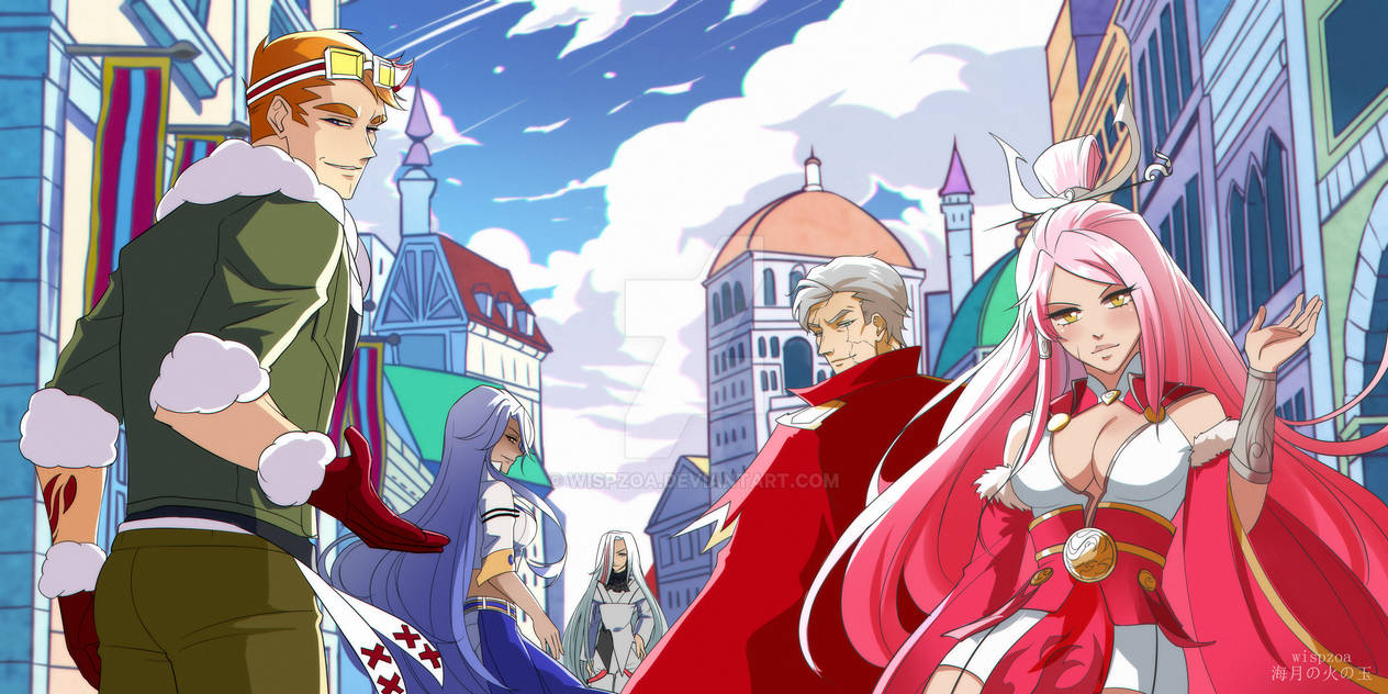 Fairy Tail OCs commission by wispzoa on DeviantArt