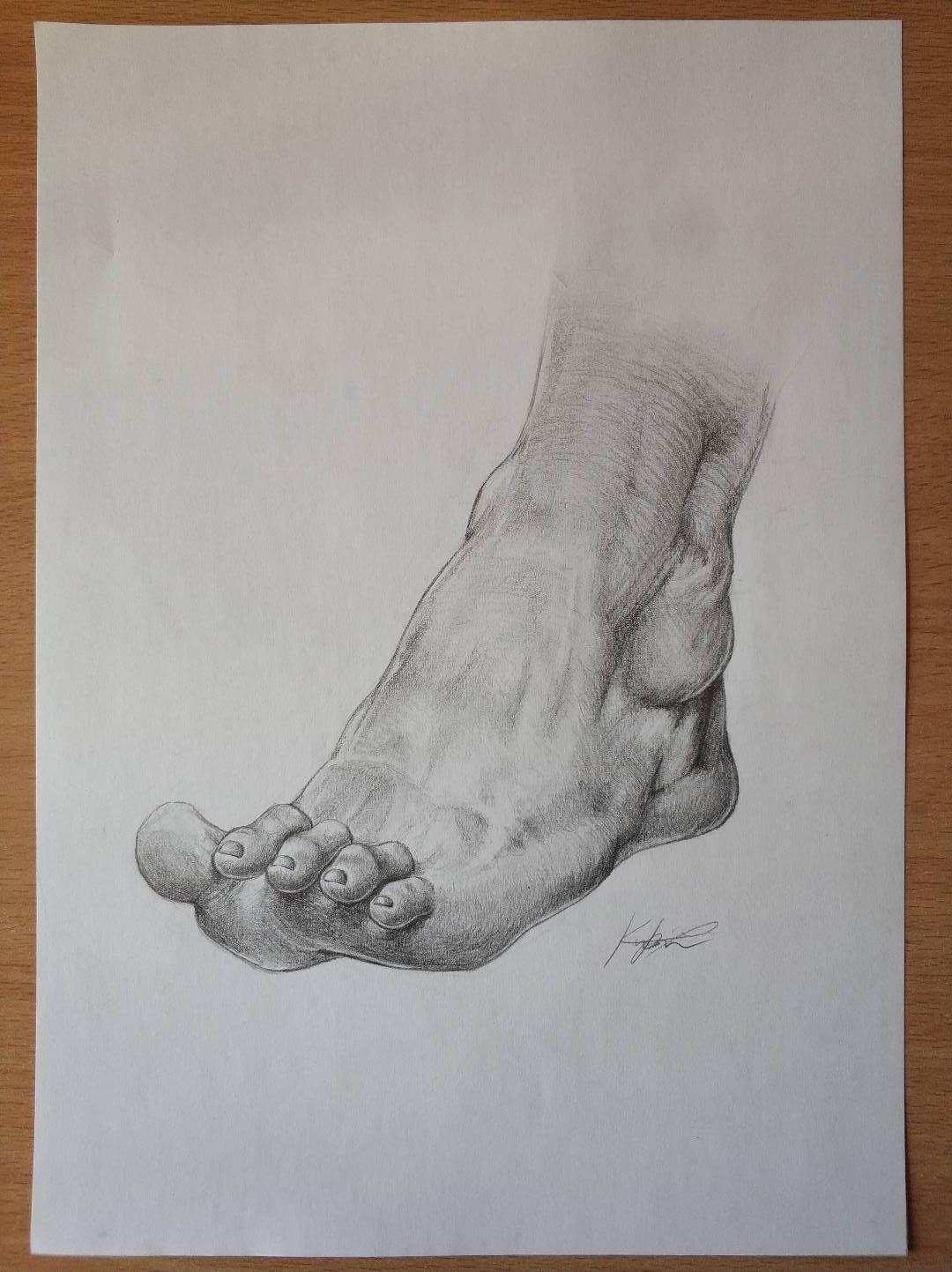 Foot by OkamiAmaya on DeviantArt